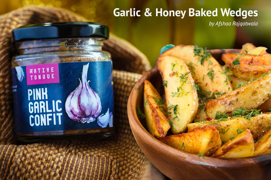Garlic & Honey Baked Wedges