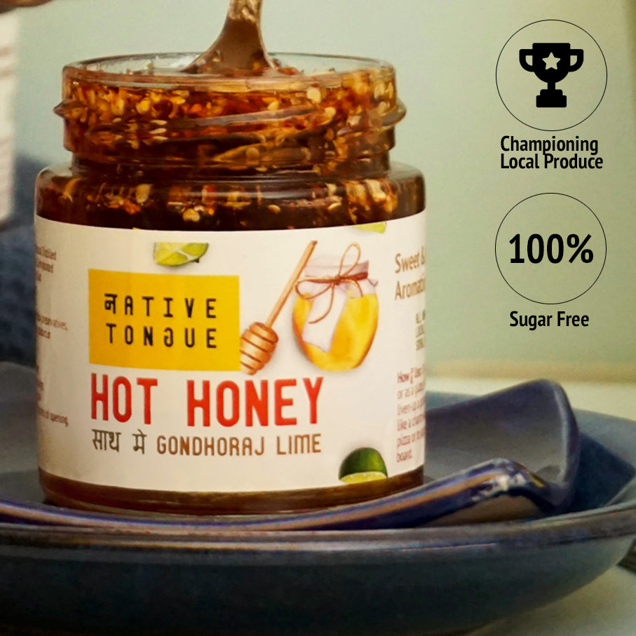 Hot Honey with Gondhoraj Lime