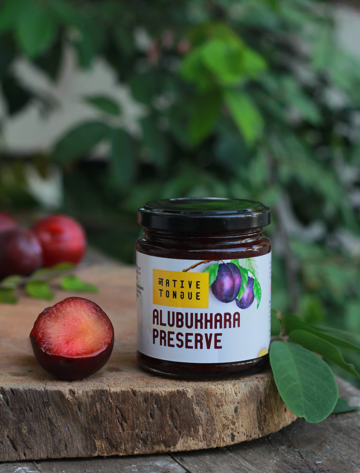Alubukhara (Indian Plum) Preserve | 70% Fruit | Low Sugar