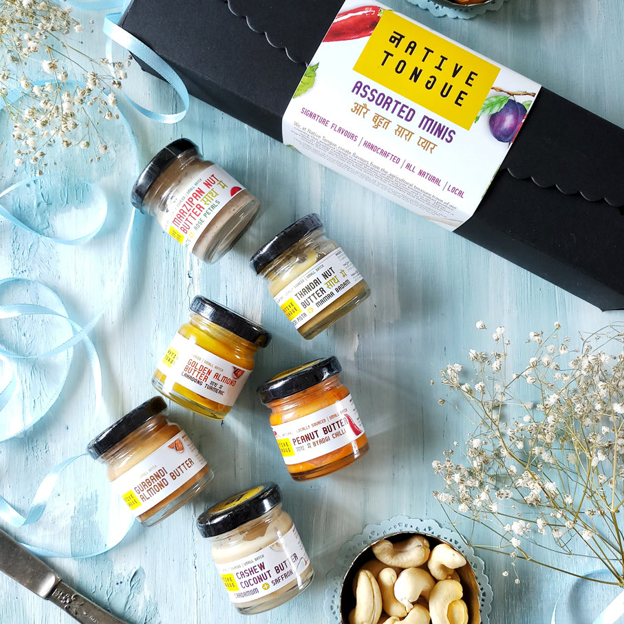 Premium Nut Butter Mini Hamper - 6 Flavours