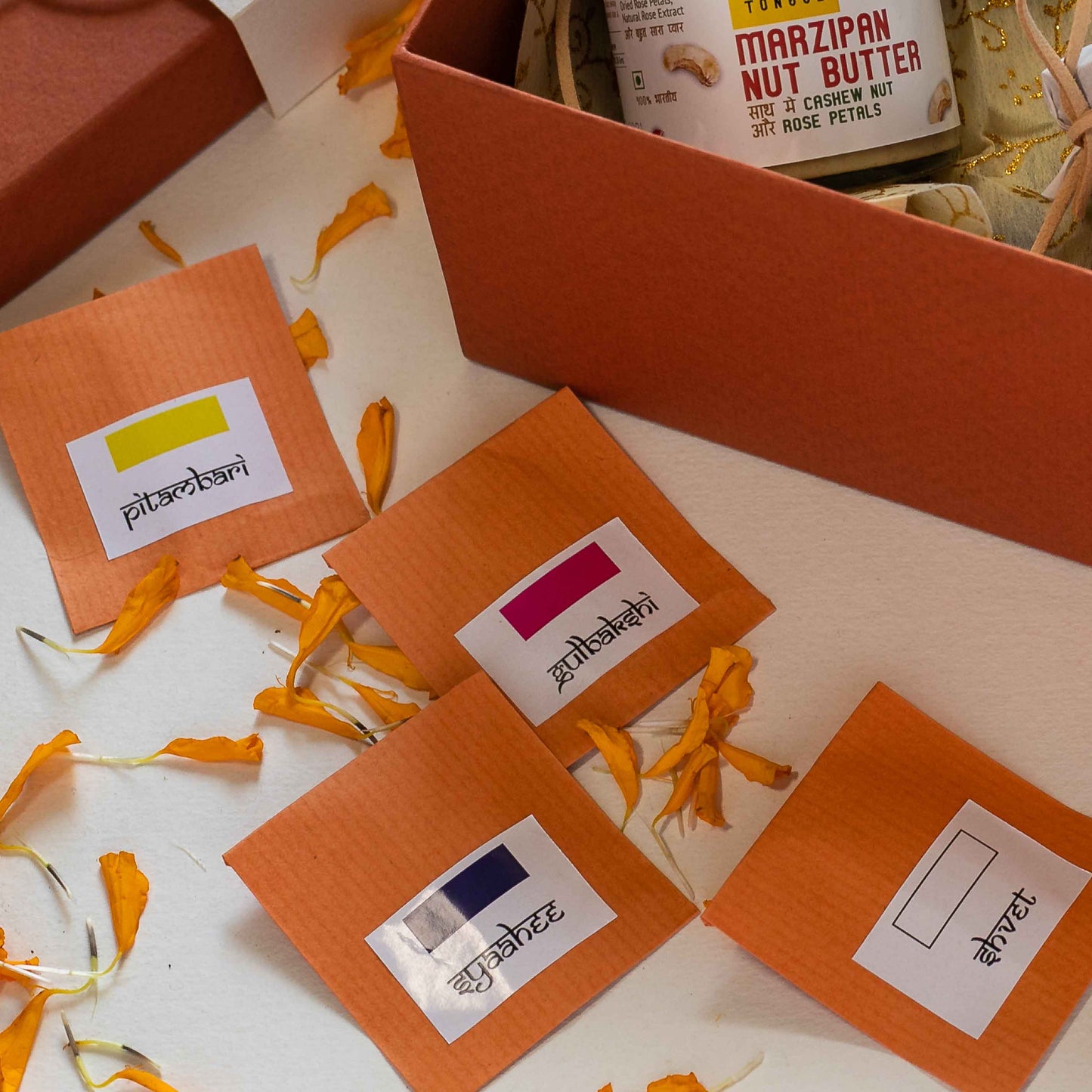 Diwali Hamper of 6 with Rangoli and Stencil