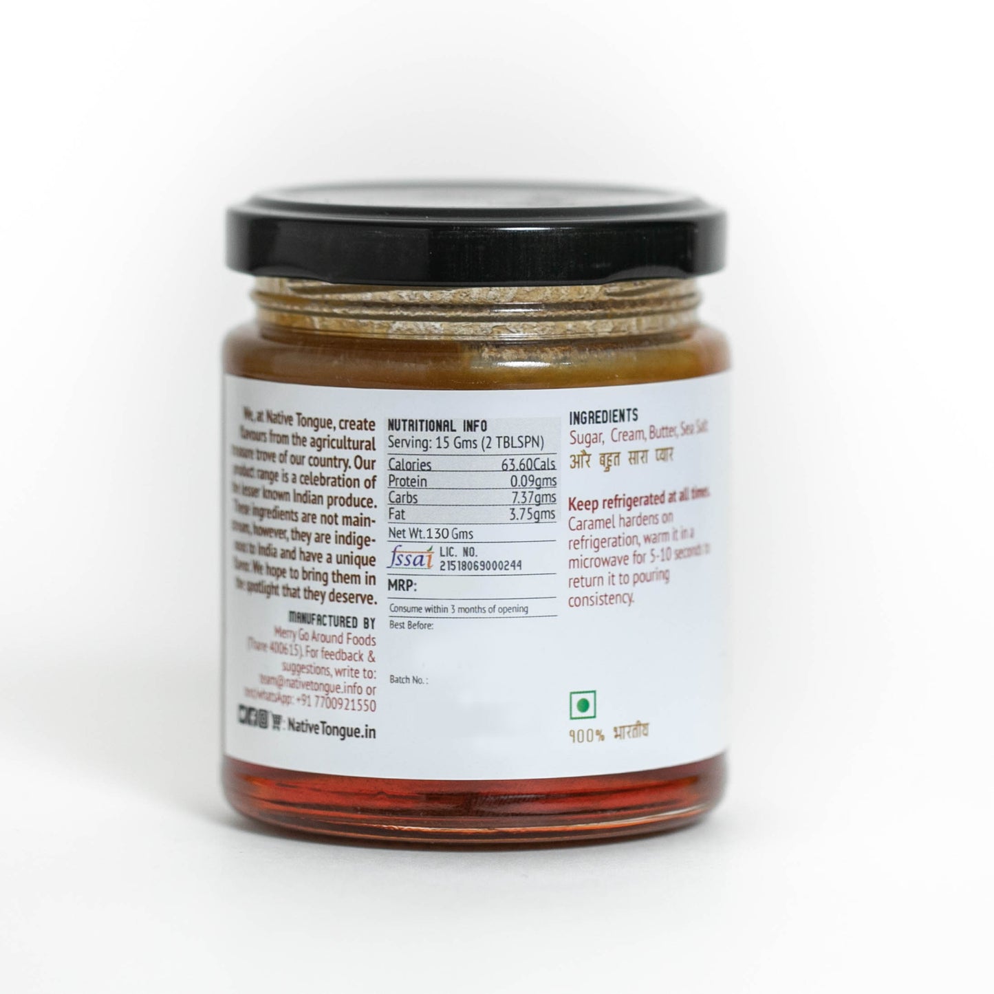 Salted Caramel Sauce