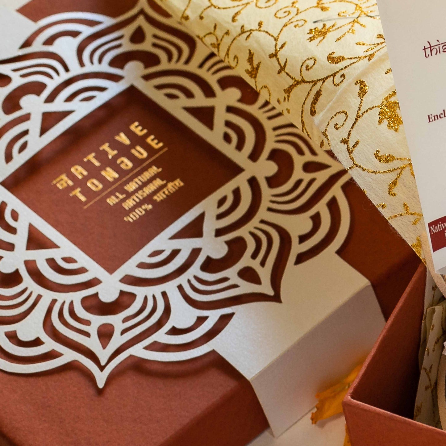 Diwali Hamper of 4 with Rangoli and Stencil