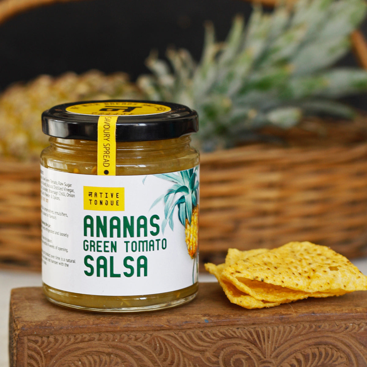 Ananas Green Tomato Salsa