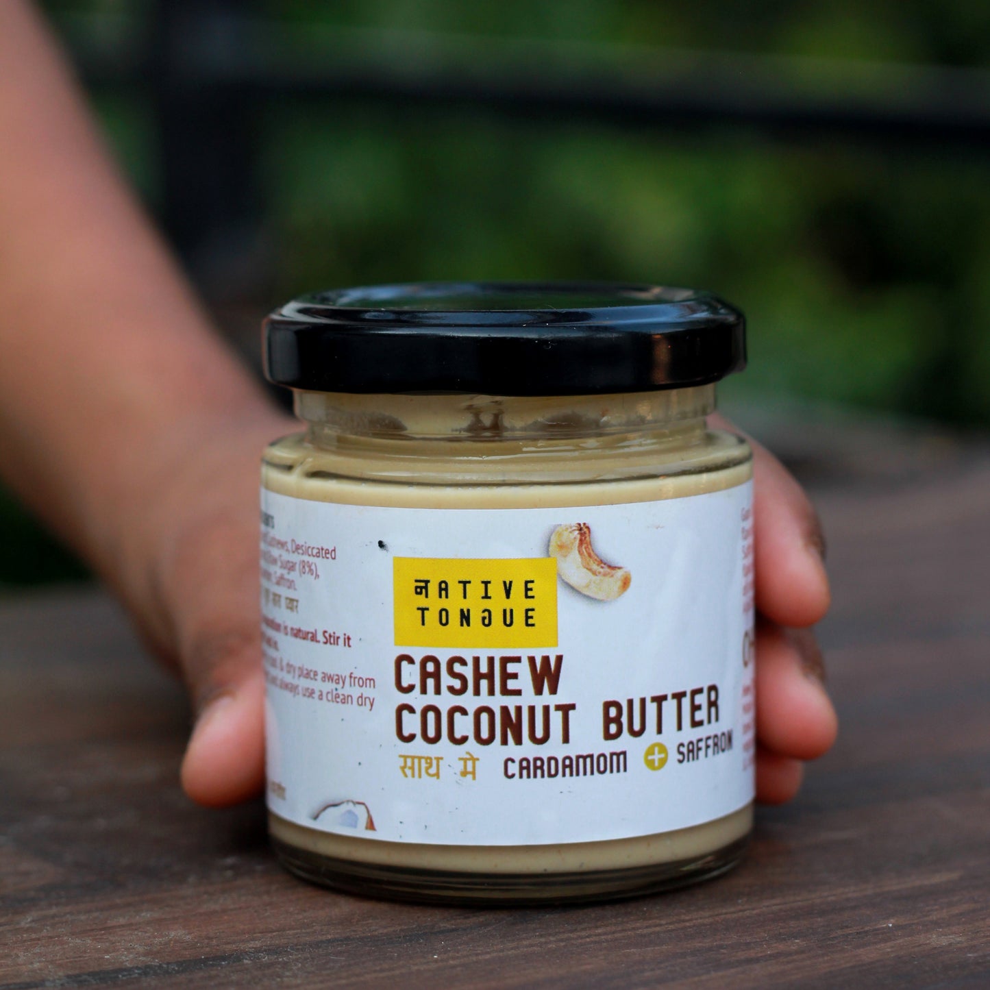 Cashew Coconut Butter With Cardamom And Saffron
