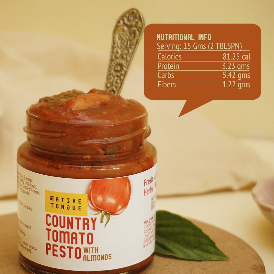 Country Tomato Pesto with Almonds
