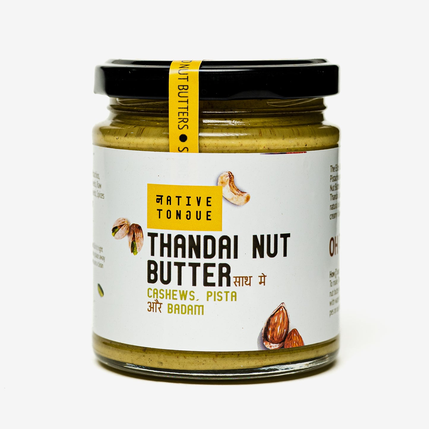 Thandai Nut Butter with Cashew Nut, Pistachio and Almond