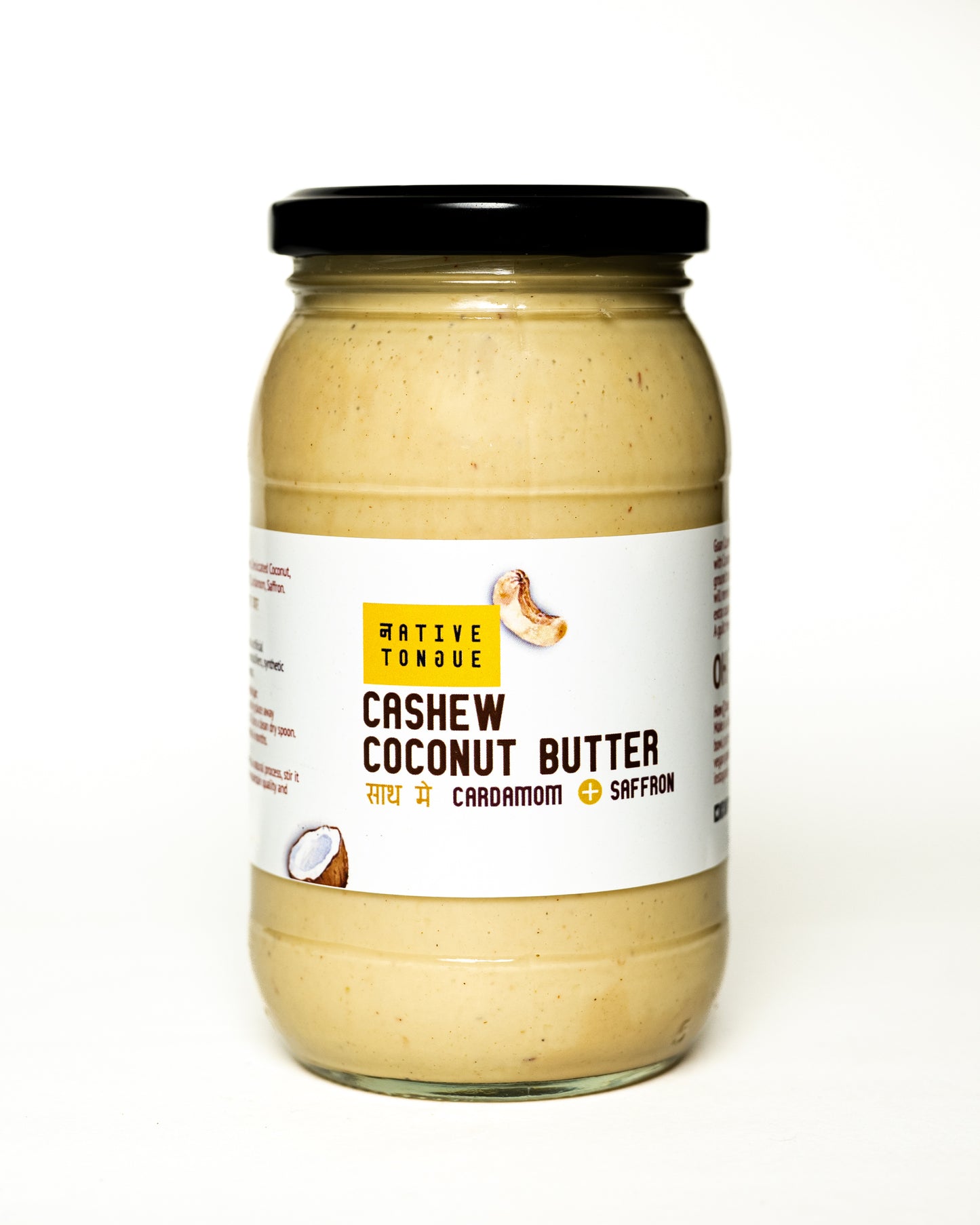 Cashew Coconut Butter With Cardamom And Saffron