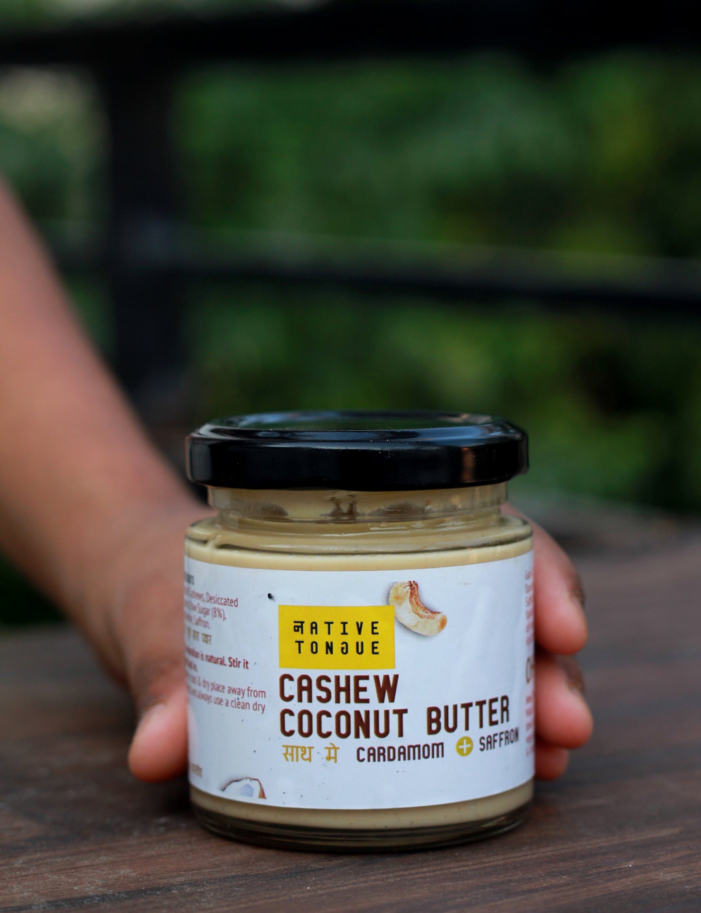 Cashew Coconut Butter With Cardamom And Saffron